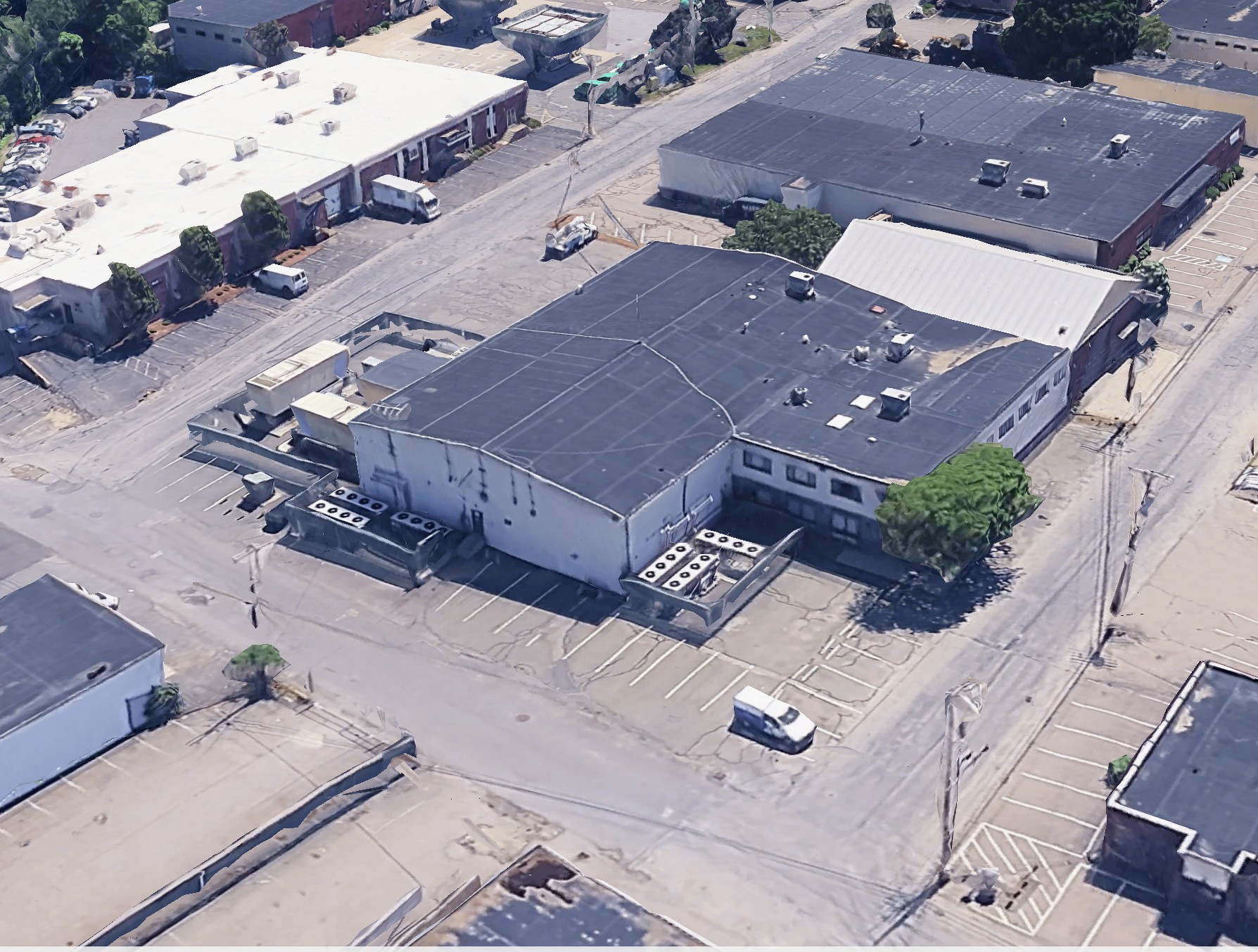 Supplied original aerial view of 95 Wexford Street in Needham
